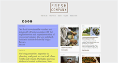 Desktop Screenshot of freshcompany.net